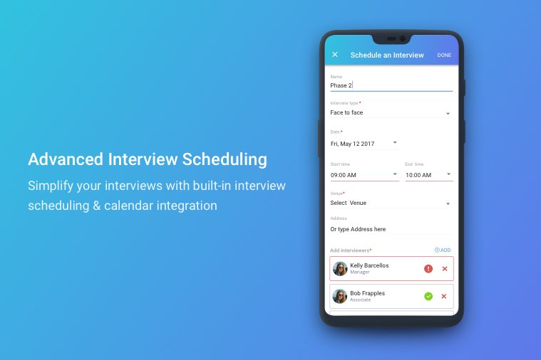 Interview Scheduling - Mobile App