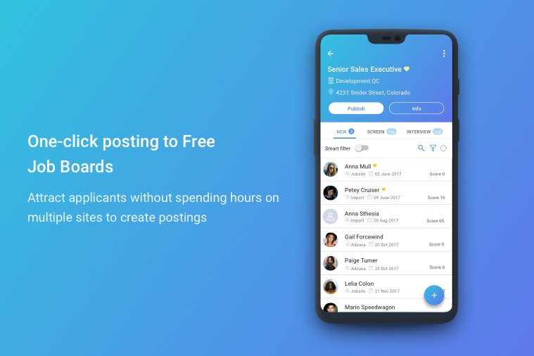 Job Advertising - Mobile App