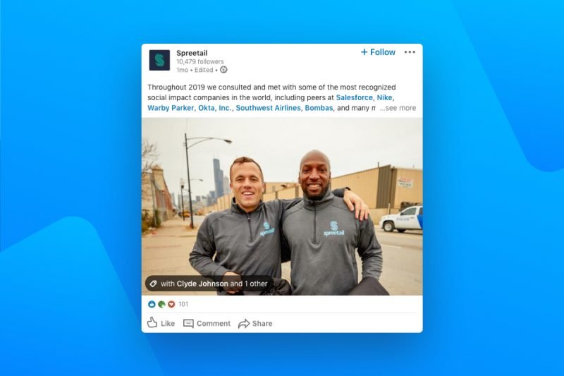 Spreetail focuses on Employer Branding on LinkedIn