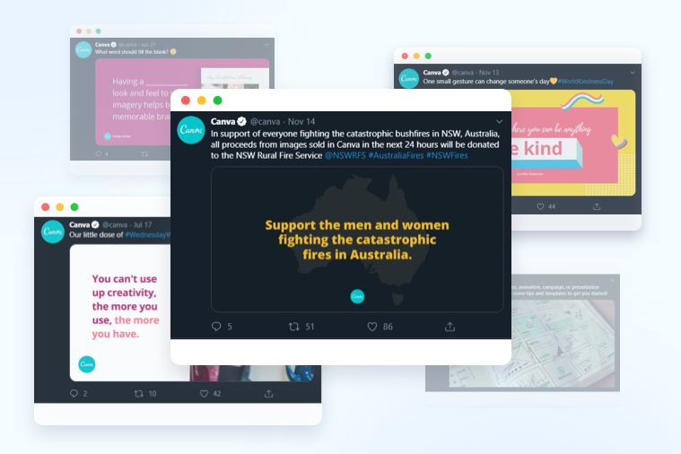 Canva - #1 Best Example of Employer Branding on Twitter