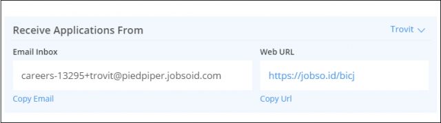 Customizing Job-specific Email Address as per Hiring Source