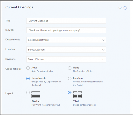 Jobs Listing Section - Tool #2 to Design Attractive Careers Page using Jobsoid